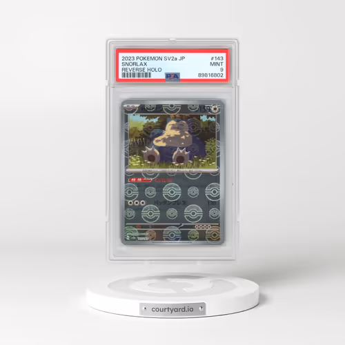 2023 Pokémon Sv2a-Pokemon 151 #143 Snorlax - Reverse Holo (PSA 9 MINT)