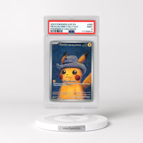 2023 Pokémon Svp EN-SV Black Star Promo #085 Pikachu With Grey Felt Hat - Pokemon X Van Gogh (PSA 9 