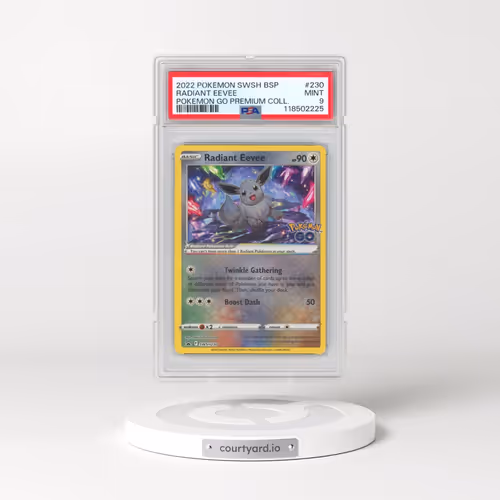 2022 Pokémon Swsh Black Star Promo #230 Radiant Eevee - Holo Pokemon Go Premium Collection Radiant E