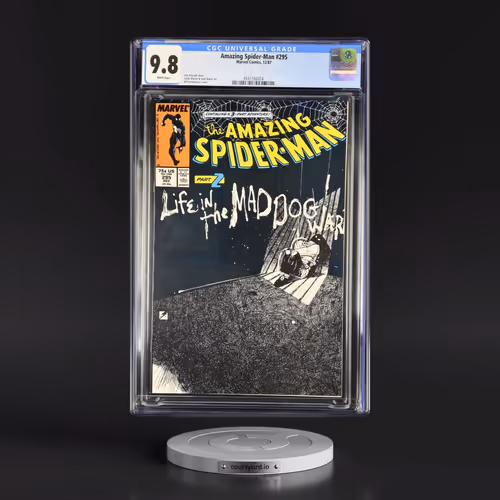 Amazing Spider-Man #295 CGC 9.8 White Pages (Marvel Comics, 12/87) - Universal