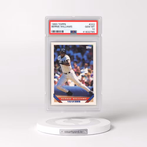 1993 Topps #222 Bernie Williams (PSA 10 GEM MINT)