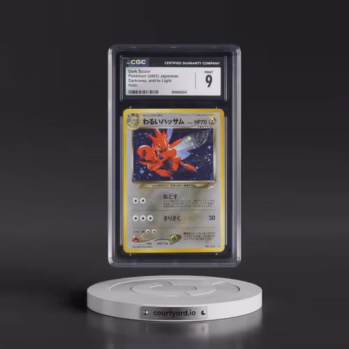 2001 Darkness, and to Light #212 Dark Scizor - Holo (CGC 9 MINT)