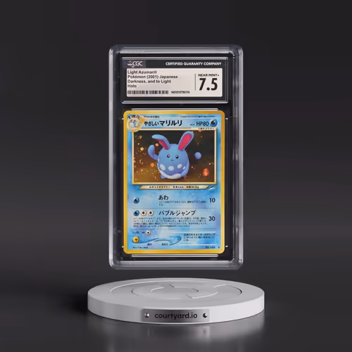 2001 Pokémon Neo 4 #184 Light Azumarill - Holo (CGC 7.5 NM+)