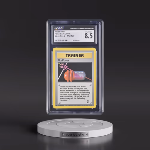 2000 Base Set 2 #113/130 PlusPower (CGC 8.5 NM-MT+)