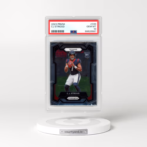 2023 Panini Prizm #339 CJ Stroud (PSA 10 GEM MINT)