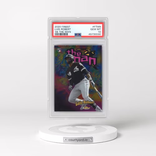 2020 Finest 1998 the Man #FTM9 Luis Robert (PSA 10 GEM MINT)