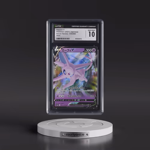 2021 Eevee Heroes #035/069 Espeon V - Holo (CGC 10 GEM MINT)
