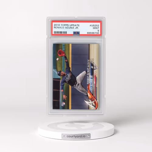 2018 Topps Update #US252 Ronald Acuna Jr. (PSA 9 MINT)