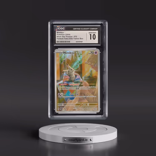2023 Black Star Promos - Scarlet & Violet SVP EN #075 Mimikyu - Paldean Fates Elite Trainer Box (Hol