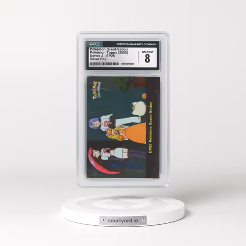 1999 Series 2 (Oval Nintendo Seal) #EP25 Pokémon Scent-Sation - Silver Foil (CGC 8 NM-MT)