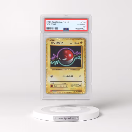 2023 Pokémon Cll-Trading Card Game Classic Charizard & HO-Oh EX Deck #010 Voltorb (PSA 10 GEM MINT)