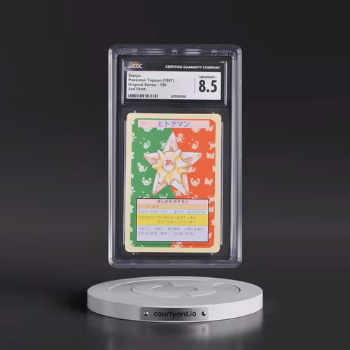 1997 (Only One Pokémon) Original Series #120 Staryu - (Green Back) 2nd Print (CGC 8.5 NM-MT+)