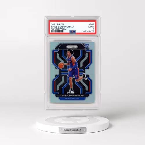 2021 Panini Prizm #282 Cade Cunningham - Silver Prizm (PSA 9 MINT)