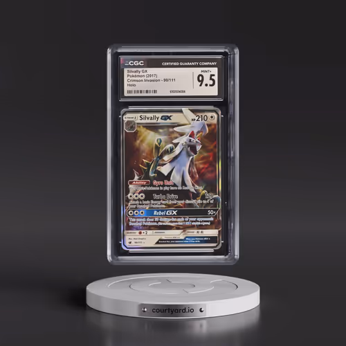 2017 Crimson Invasion #90/111 Silvally GX - Holo (CGC 9.5 MINT+)