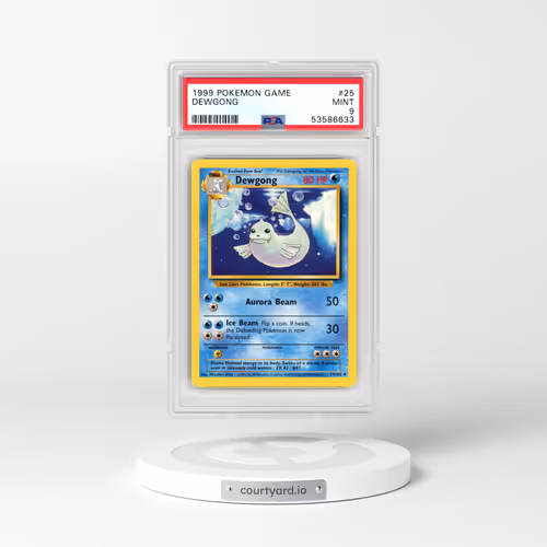 1999 Pokémon Game #25 Dewgong (PSA 9 MINT)