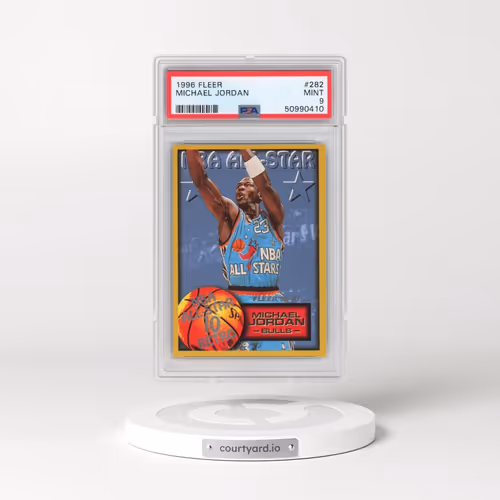 1996 Fleer #282 Michael Jordan (PSA 9 MINT)