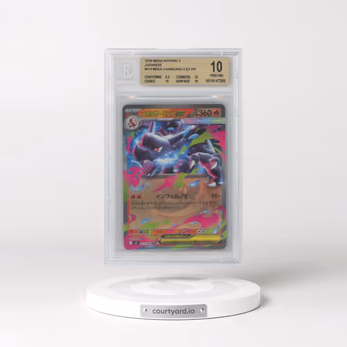 2025 Pokémon M2-Inferno X #013 Mega Charizard X EX - Holo (BGS 10 PRISTINE)