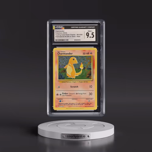 2023 Trading Card Game Classic - CLV, CLC, CLB #001/034 Charmander - Charizard & Ho-Oh ex Deck -