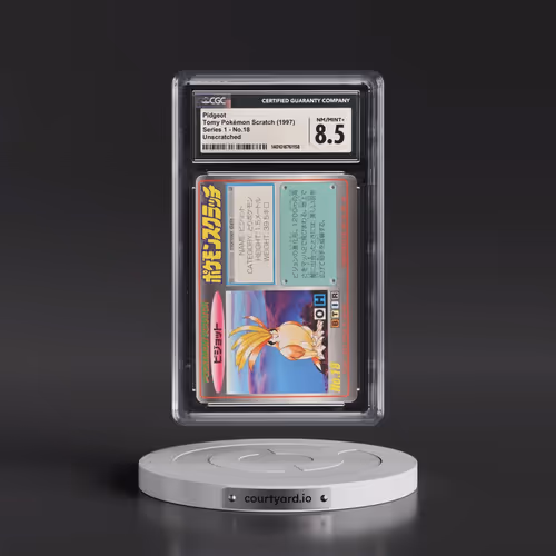 1997 Series 1 #18 Pidgeot - Unscratched (CGC 8.5 NM-MT+)