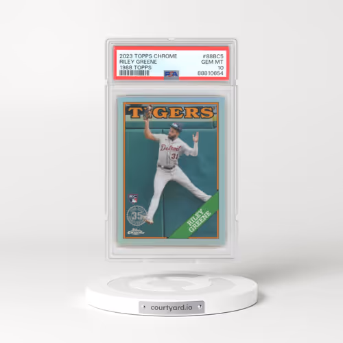 2023 Topps Chrome 1988 Topps Baseball #88BC5 Riley Greene (PSA 10 GEM MINT)