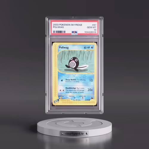 2003 Pokémon Skyridge #87 Poliwag (PSA 10 GEM MINT)