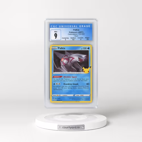 2021 Celebrations #004/025 Palkia - Holo (CGC 9 MINT)