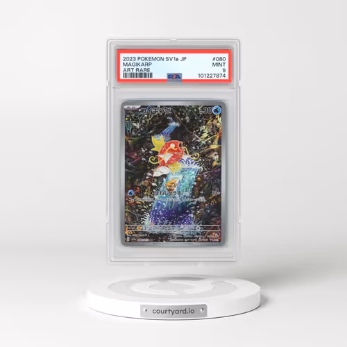 2023 Pokémon Sv1a-Triplet Beat #080 Magikarp - Art Rare (PSA 9 MINT)