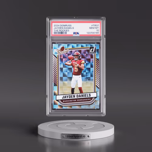 2024 Panini Donruss the Rookies #TR37 Jayden Daniels (PSA 10 GEM MINT)