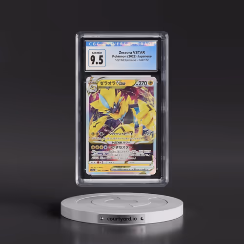 2022 VSTAR Universe #042/172 Zeraora VSTAR - Holo (CGC 10 GEM MINT)