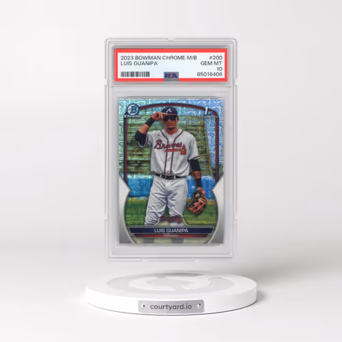 2023 Bowman Mega Box Chrome #200 Luis Guanipa (PSA 10 GEM MINT)
