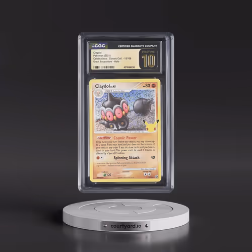 2021 Pokémon Celebrations Classic Collection #15 Claydol - Holo (CGC 10 PRISTINE)