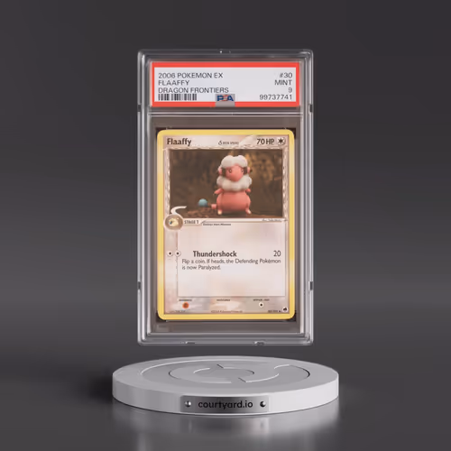 2006 Pokémon EX Dragon Frontiers #30 Flaaffy (PSA 9 MINT)