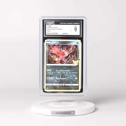 2021 Celebrations #019/025 Yveltal - Holo (CGC 9 MINT)