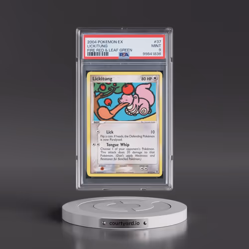 2004 Pokémon EX Fire Red & Leaf Green #37 Lickitung (PSA 9 MINT)