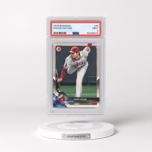 2018 Bowman #49 Shohei Ohtani (PSA 9 MINT)