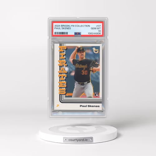 2024 Topps Brooklyn Collection #37 Paul Skenes (PSA 10 GEM MINT)