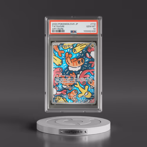 2024 Pokémon SV6-Transformation Mask #112 Tatsugiri - Art Rare (PSA 10 GEM MINT)