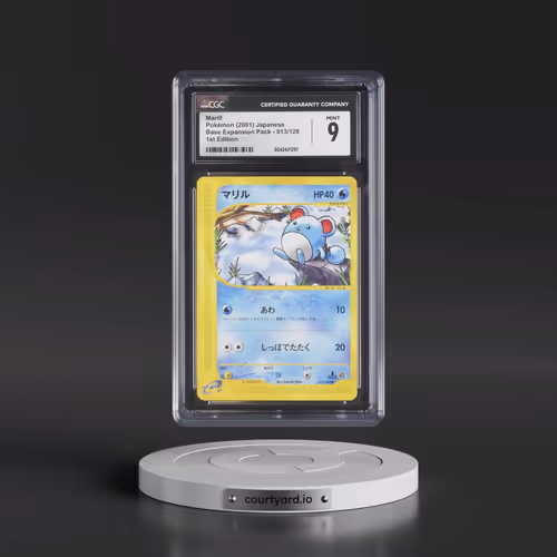 2001 Base Expansion Pack #013/128 Marill - 1st Edition (CGC 9 MINT)