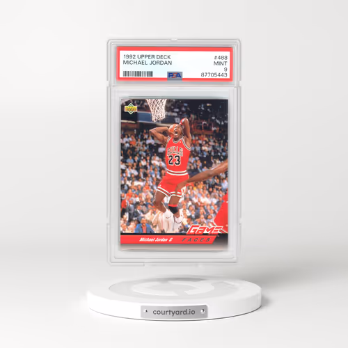1992 Upper Deck #488 Michael Jordan (PSA 9 MINT)