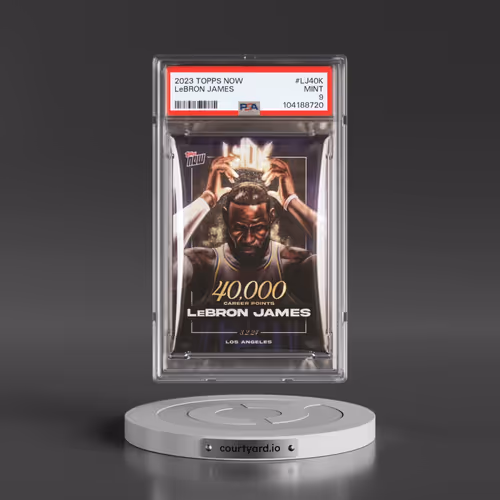 2023 Topps Now #LJ40K LeBron James (PSA 9 MINT)