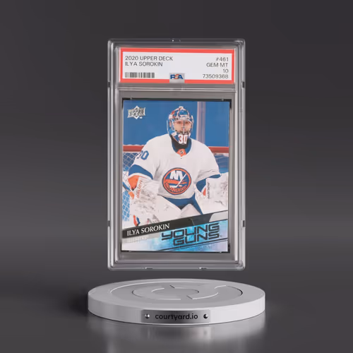 2020 Upper Deck #461 Ilya Sorokin (PSA 10 GEM MINT)