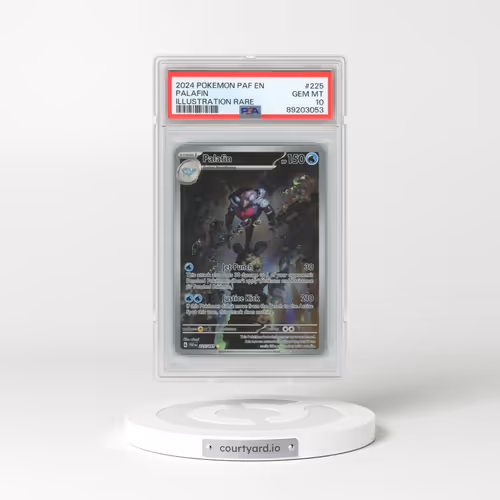 2024 Pokémon Paf EN-Paldean Fates #225 Palafin - Illustration Rare (PSA 10 GEM MINT)