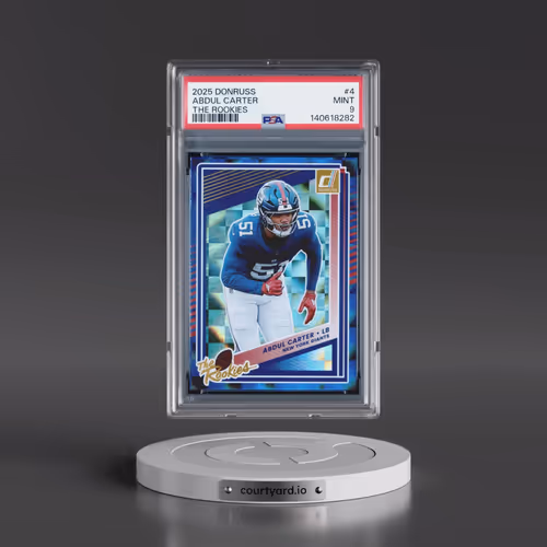 2025 Panini Donruss the Rookies #4 Abdul Carter (PSA 9 MINT)
