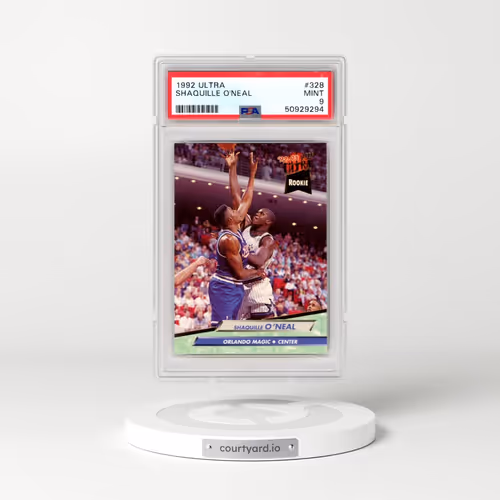 1992 Ultra #328 Shaquille O'Neal (PSA 9 MINT)