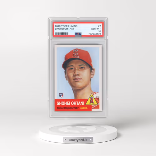 2018 Topps Living #7 Shohei Ohtani (PSA 10 GEM MINT)