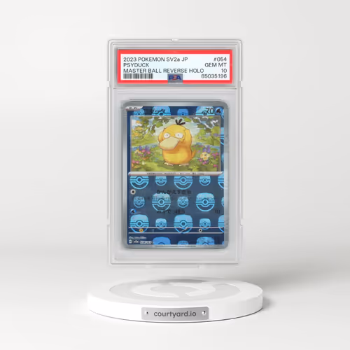 2023 Pokémon Sv2a-Pokemon 151 #054 Psyduck - Reverse Holo Master Ball (PSA 10 GEM MINT)