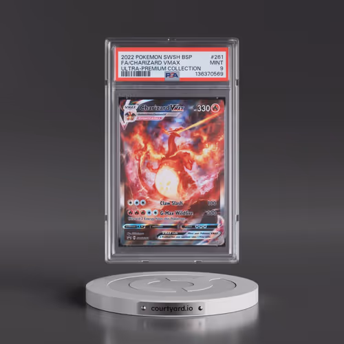 2022 Pokémon Swsh Black Star Promo #261 Charizard Vmax - Full Art Sword & Shield Ultra-Premium Colle