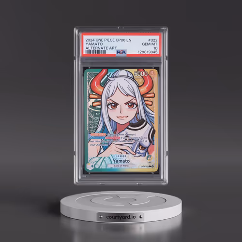 2024 One Piece OP06-Wings of the Captain #022 Yamato - Alternate Art (PSA 10 GEM MINT)