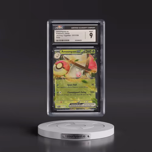 2025 Journey Together - JTG EN #011/159 Amoonguss ex - Holo (CGC 9 MINT)