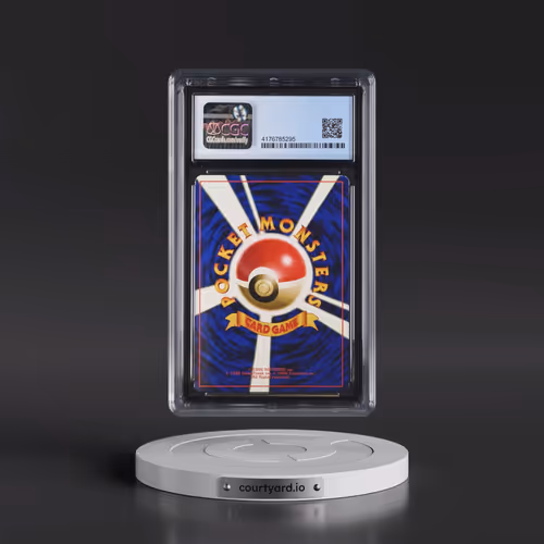 1996 CoroCoro Comic Promo Meowth - January 1998 Issue - Rocket Logo (CGC 7.5 NM+)